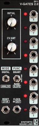 Eurorack Module V-Gates 2.0 from Synthetic Sound Labs