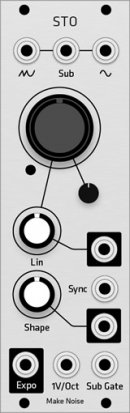 Eurorack Module Make Noise STO (Grayscale panel) from Grayscale
