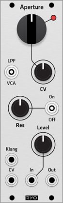 Eurorack Module RYO Aperture (Grayscale panel) from Grayscale