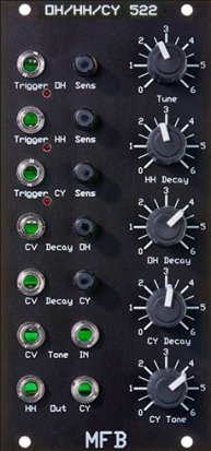 Eurorack Module HH/CY-522 from MFB
