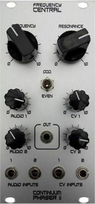 Eurorack Module Continuum Phaser II  (silver) from Frequency Central