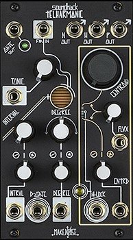 Eurorack Module Telharmonic (Black and Gold) from Make Noise