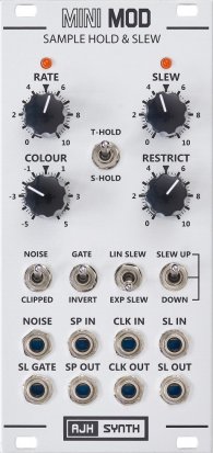 Eurorack Module MiniMod Sample Hold & Slew (silver edition) from AJH Synth
