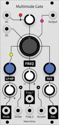 Eurorack Module Make Noise MMG Multimode Gate (Grayscale panel) from Grayscale