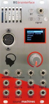 Eurorack Module BI1 brainterface from Soundmachines