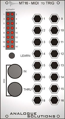 Eurorack Module MT16  from Analogue Solutions