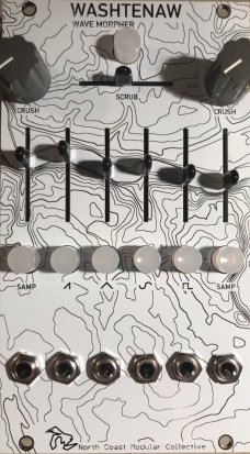 Eurorack Module Washtenaw Wave Morpher MIDI Controller by North Coast Modular Collective from Other/unknown