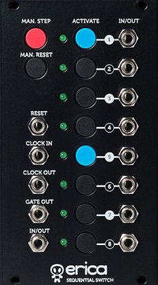 Eurorack Module Sequential Switch from Erica Synths