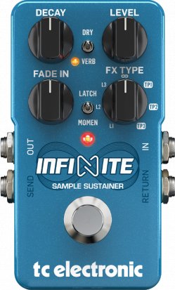 Pedals Module Infinite Sample Sustainer from TC Electronic