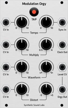 Eurorack Module Modulation Orgy (Grayscale panel) from Grayscale