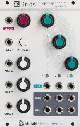 Eurorack Module Grids from Mutable instruments