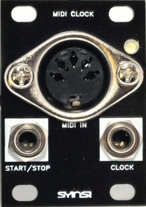 Eurorack Module MIDI Clock from Syinsi
