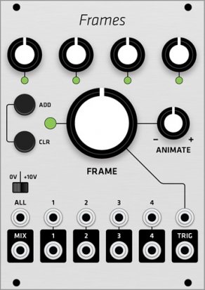 Eurorack Module Mutable Instruments Frames (Grayscale panel) from Grayscale