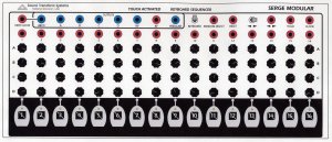 Serge Module Touch Keyboard / Sequencer from Serge