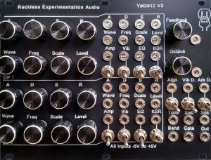 Eurorack Module YM3812 V3 from Reckless Experimentation Audio