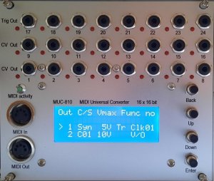 Eurorack Module EDV-Technik-TS MUC-810 from Other/unknown