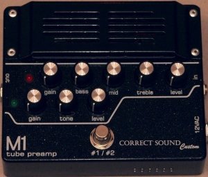 Pedals Module Correct Sound M1 tube preamp from Other/unknown