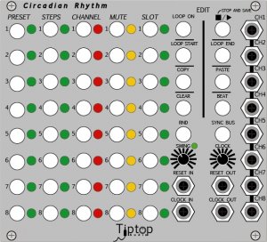 Eurorack Module Circadian Rhythm Prototype from Tiptop Audio