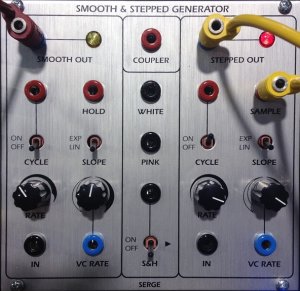 Eurorack Module Serge Smooth & Stepped Generator SSG from Other/unknown