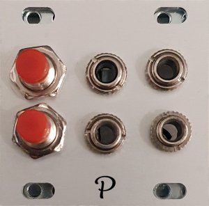 Eurorack Module P-2 Momentary Double Mute 1U from Other/unknown