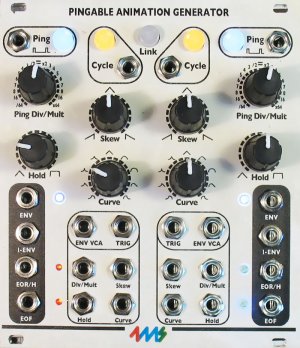 Eurorack Module PAG: Pingable Animation Generator from 4ms Company