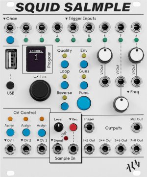 Eurorack Module Squid Salmple from ALM Busy Circuits