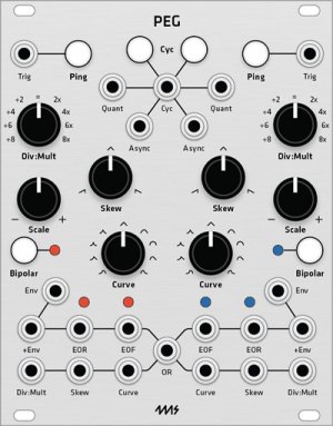 Eurorack Module 4ms PEG (Grayscale panel) from Grayscale