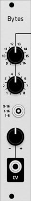 Eurorack Module Turing Machine Bytes expander from Grayscale