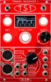 Bvr-Instruments TS1 Eurorack hardware Sequencer RED