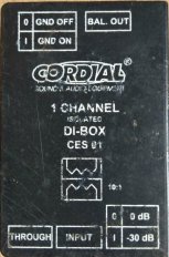 Cordial 1ch DI Box