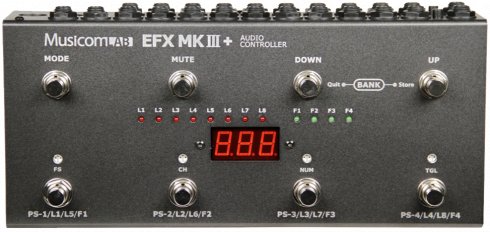 Musicom Lab EFX MkIII+ Audio Controller