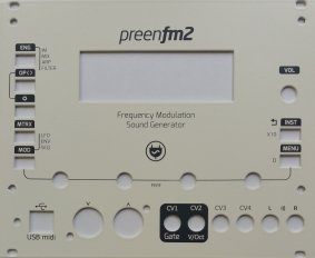 Van Daal Electronics PreenFM Eurorack module r3