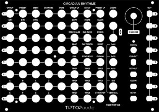 Circadian Rhythms Black Panel