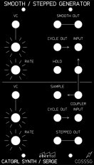 Catgirl Synth / Serge Smooth and Stepped Generator