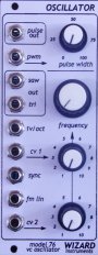 Oscillator (Wizard Instruments) White panel