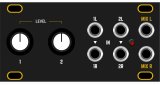 Dusty Clouds - Stereo Mixer 1U Matte Black / Gold panel
