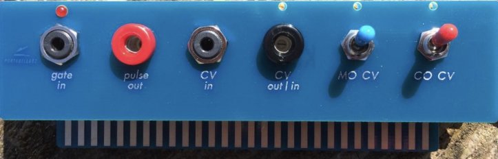 CV/Gate Adapter card for Buchla 208 and Music Easel