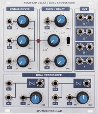 Four Tap Delay / Dual Crossfader