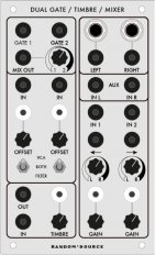 DUAL LOWPASS GATE / TIMBRE / STEREO MIXER ("DONKS")