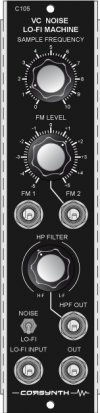 MU Module C105 VC Noise / Lo-Fi Machine from Corsynth
