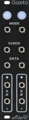 Eurorack Module Gaeto Black from AtoVproject