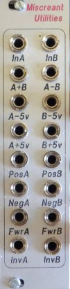 Eurorack Module Miscreant Utilities from Other/unknown