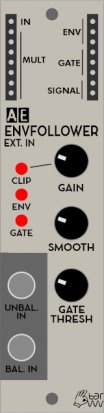 AE Modular Module ENVFOLLOWER/EXT.IN from Tangible Waves