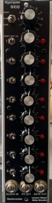 MU Module SympleSEQ Sequencer from Lower West Side Studio