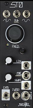 Eurorack Module STO (Black and Gold) from Make Noise