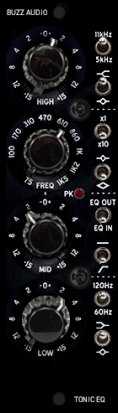 500 Series Module Tonic EQ - Pirate Edition from Buzz Audio