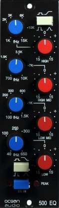 500 Series Module 500 EQ One from Ocean Audio