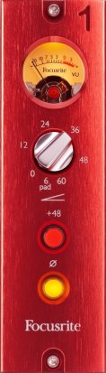 500 Series Module Red 1 from Focusrite
