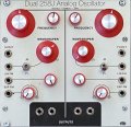 J3RK 258J Dual Oscillator - red knobs