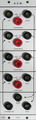 Serge Module CGS 55 -A.S.M (Analog Switch Matrix) from Loudest Warning